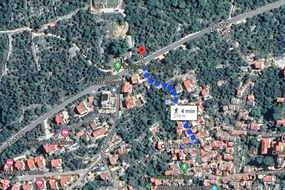Charming Studio Apartment At House Rustica With Terrace And Nearby Parking Punat Exterior photo